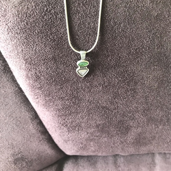 Jewelry - Matching Danforth pewter necklace and earrings🎈